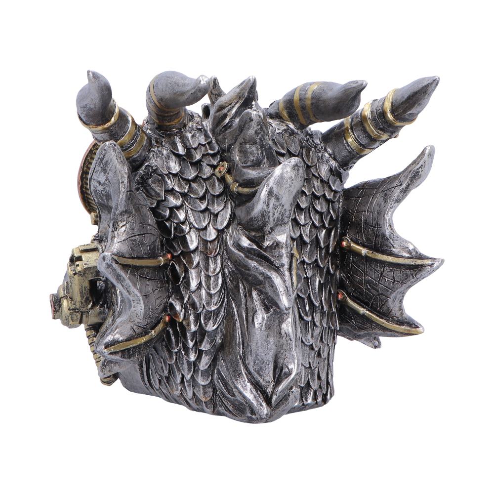 Nemesis Now Masked Sentinel 14cm figurine featuring a detailed armored warrior with a masked face, standing in a commanding pose.