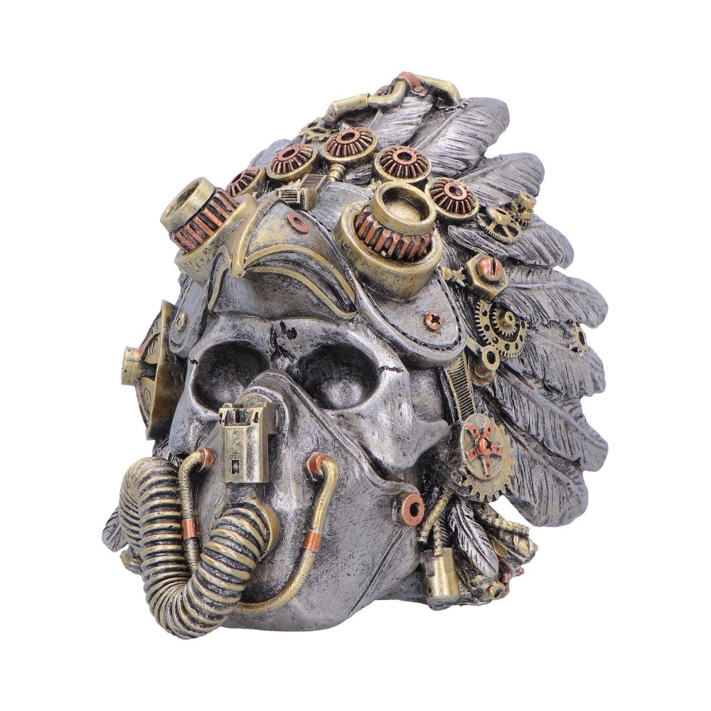 Nemesis Now Cogwork Chief 15.7cm figurine featuring intricate mechanical and steampunk design details.