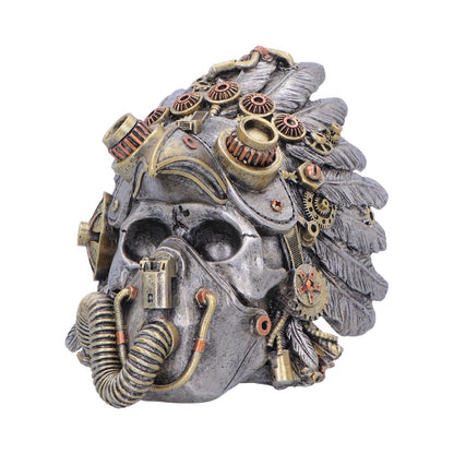 Nemesis Now Cogwork Chief 15.7cm figurine featuring intricate mechanical and steampunk design details.