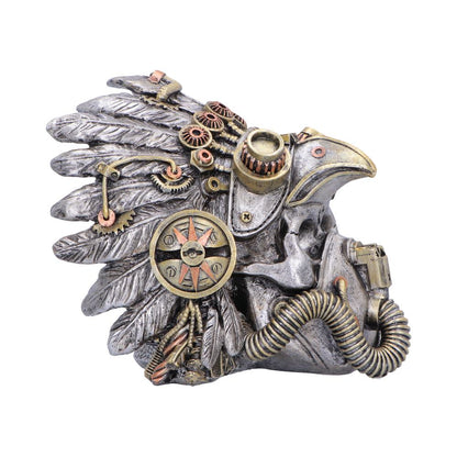 Nemesis Now Cogwork Chief 15.7cm figurine featuring intricate steampunk-inspired mechanical design and detailed craftsmanship.