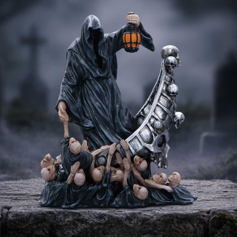 Nemesis Now Final Passage figurine, 22.5cm tall, detailed sculpture with intricate design and dark fantasy style.