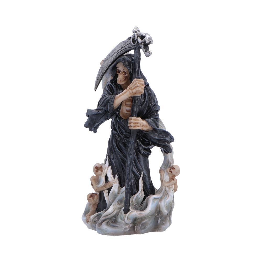 Nemesis Now Soul Harvest figurine, 20.1cm tall, detailed fantasy sculpture featuring a dark, mystical character with intricate design.