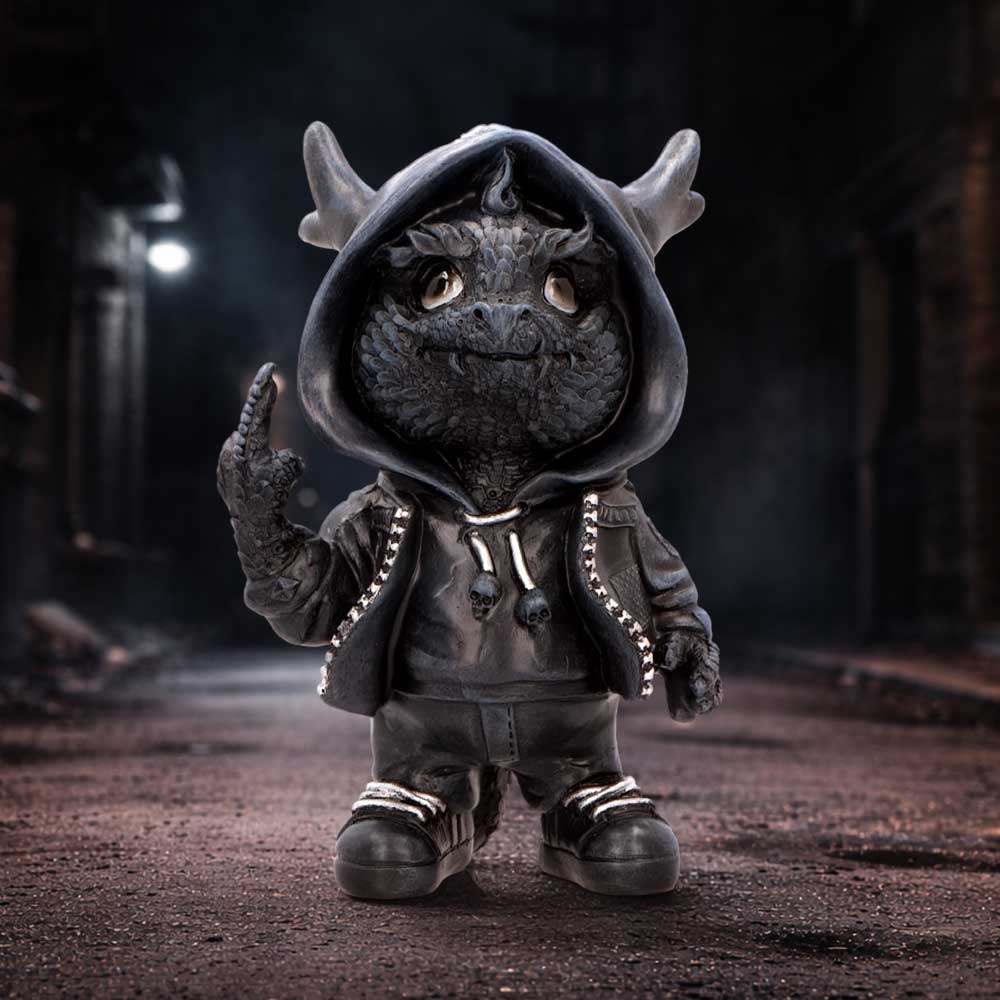 Nemesis Now Playing with Fire figurine, 16.2cm tall, detailed fantasy sculpture featuring a fiery-themed character.