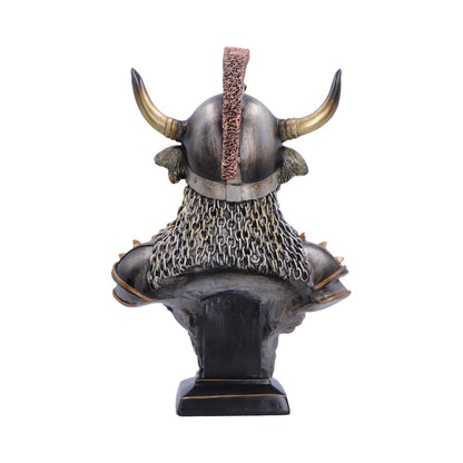 Nemesis Now Highland Guard figurine, 26.7cm tall, detailed fantasy warrior statue with armor and sword, collectible decorative piece.