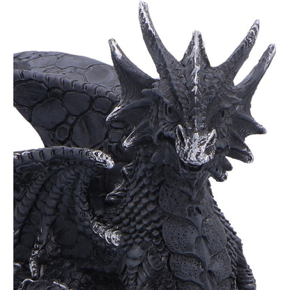 Nemesis Now Shadow Crystal Keeper figurine, 20.8cm tall, detailed fantasy sculpture with dark crystal accents.