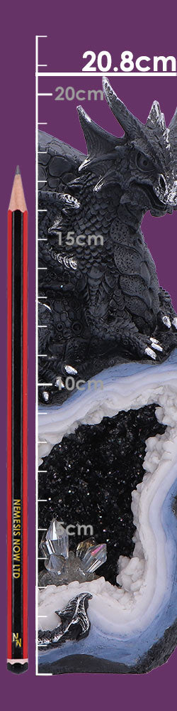 Nemesis Now Shadow Crystal Keeper figurine, 20.8cm, featuring intricate design and dark crystal accents on a detailed figurine.