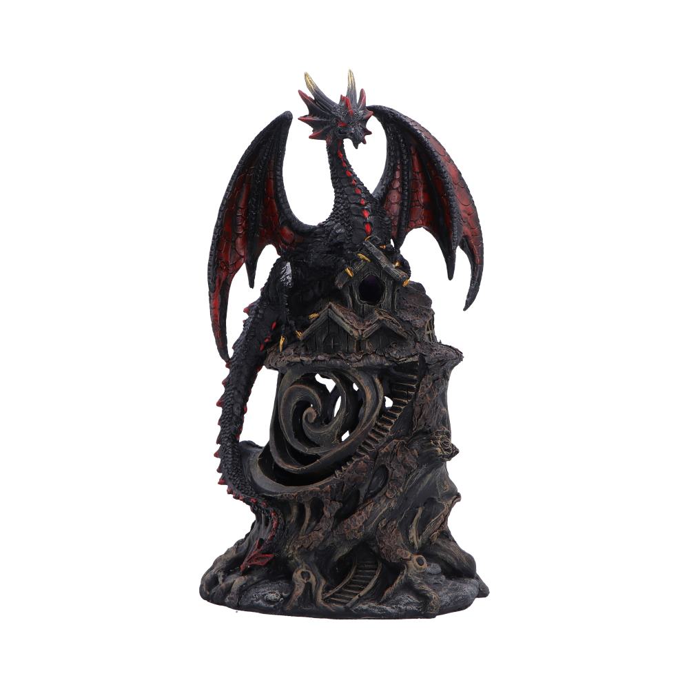 Nemesis Now Midnight Warden figurine, 23.5cm tall, detailed collectible sculpture with dark armor and mystical design.