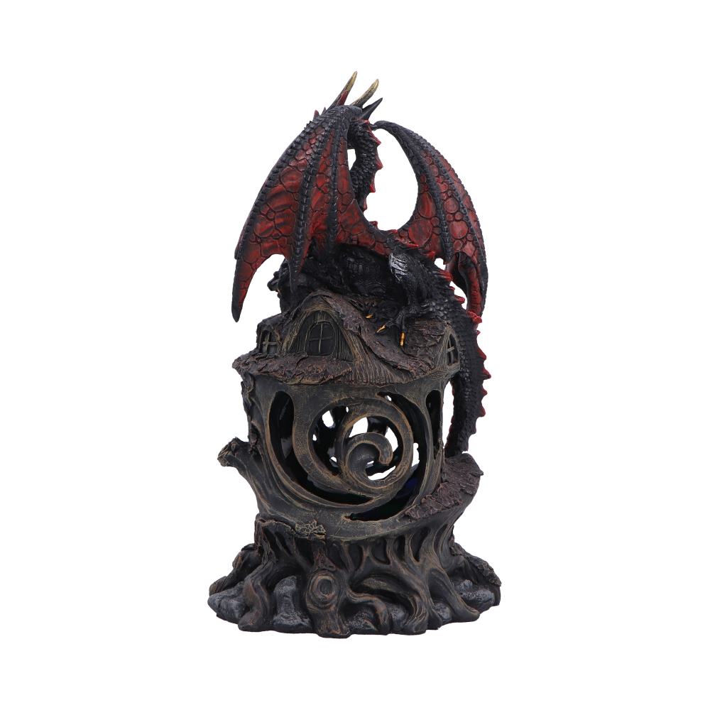 Nemesis Now Midnight Warden figurine, 23.5cm tall, detailed fantasy character sculpture with dark armor and intricate design.