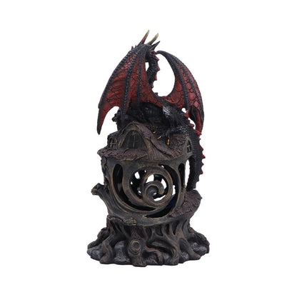 Nemesis Now Midnight Warden figurine, 23.5cm tall, detailed fantasy character sculpture with dark armor and intricate design.