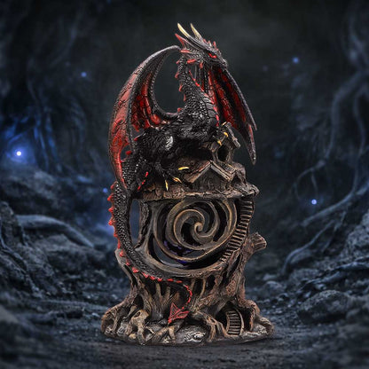 Nemesis Now Midnight Warden 23.5cm figurine featuring a detailed, dark fantasy character with intricate armor and mystical design.
