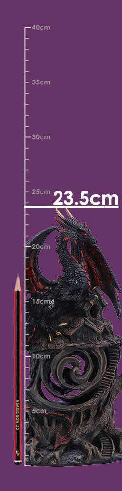 Nemesis Now Midnight Warden 23.5cm figurine featuring a detailed, dark-themed character with intricate design details.