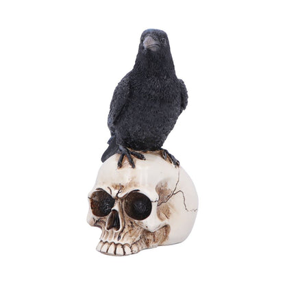 Nemesis Now Nevermore Vigil figurine standing 19.5cm tall, detailed fantasy collectible sculpture with dark, intricate design.