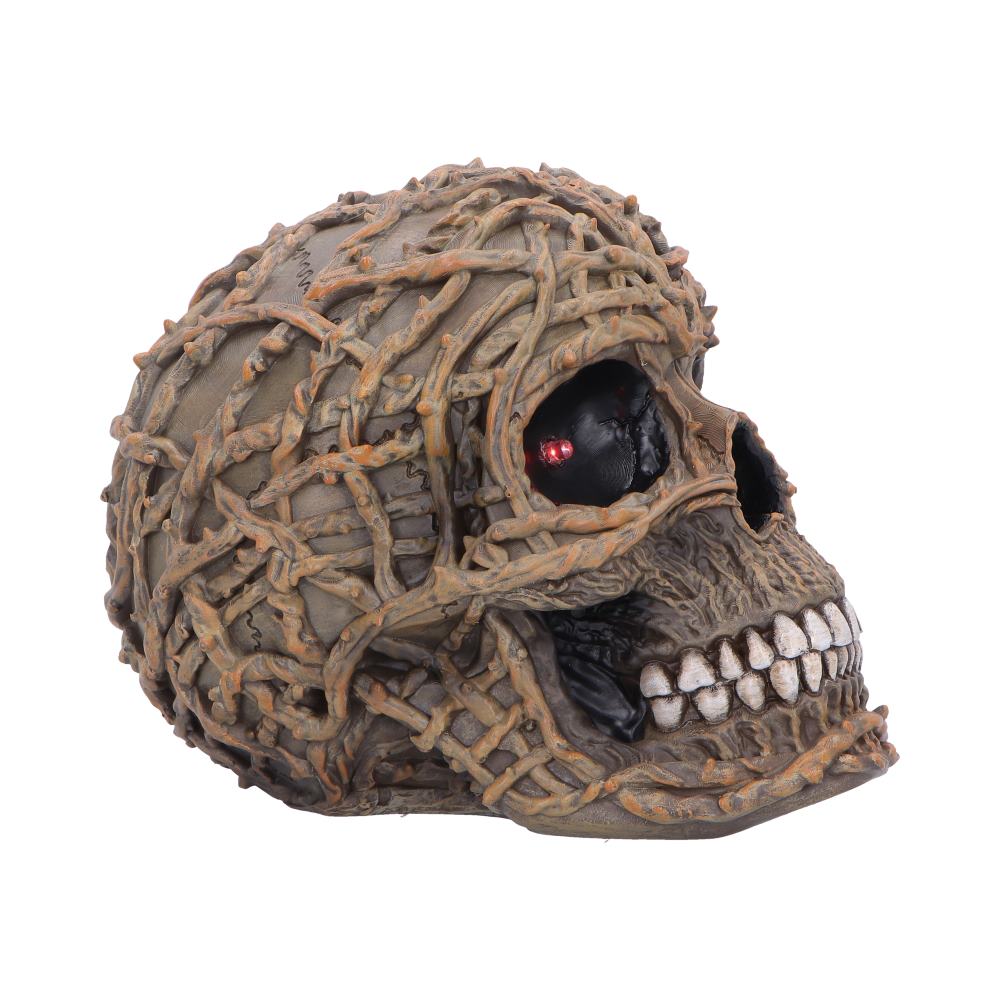Nemesis Now Rooted Remains figurine, 15.8cm tall, detailed sculpture with roots and dark fantasy design.