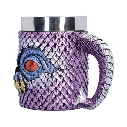 Small The Watchers Thirst tankard by Nemesis Now, featuring detailed fantasy-themed design and a handle, 11.7cm tall.