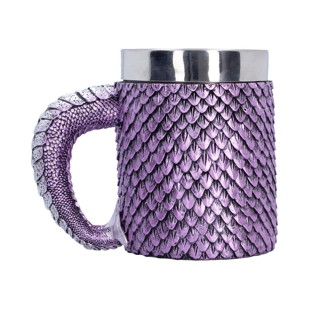 Small Nemesis Now The Watchers Thirst Tankard, 11.7cm ceramic mug with detailed fantasy design on a white background