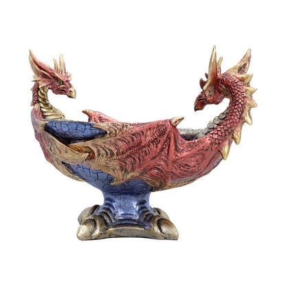 Nemesis Now Scaled Hoard figurine, detailed miniature sculpture with intricate design, measuring 18.7cm tall.