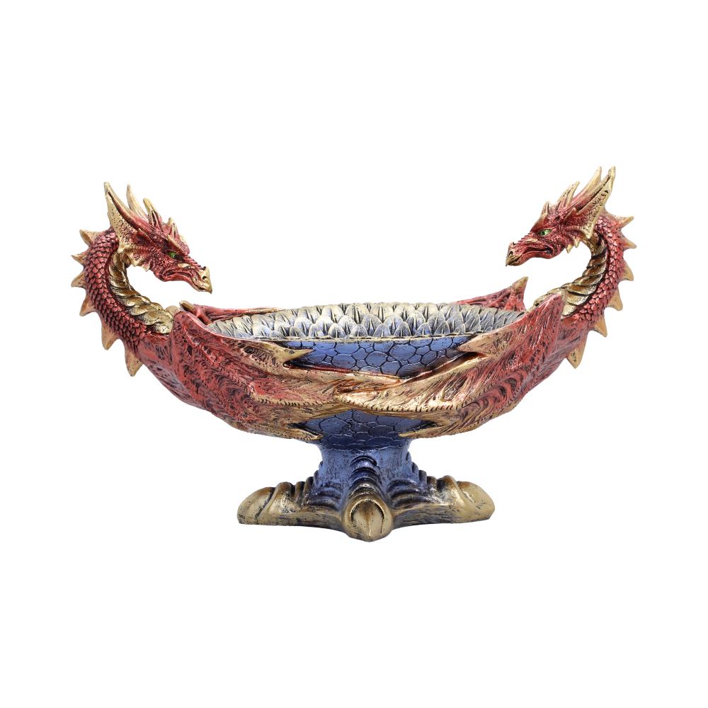 Nemesis Now Scaled Hoard figurine, detailed miniature sculpture with intricate design, 18.7cm tall, collectible fantasy figurine.