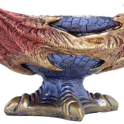 Nemesis Now Scaled Hoard figurine measuring 18.7cm, detailed fantasy creature sculpture with intricate design and vibrant colors.