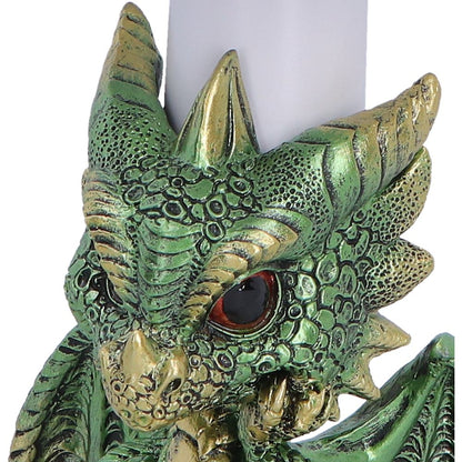 Nemesis Now Bookwyrm Lamp, 24.4cm tall, featuring a dragon-themed decorative lamp with intricate details and a warm glow.