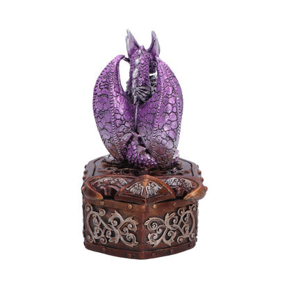 Purple Nemesis Now Hoard Protector Box, 13.8cm, with intricate design, used for storing valuable or collectible items.