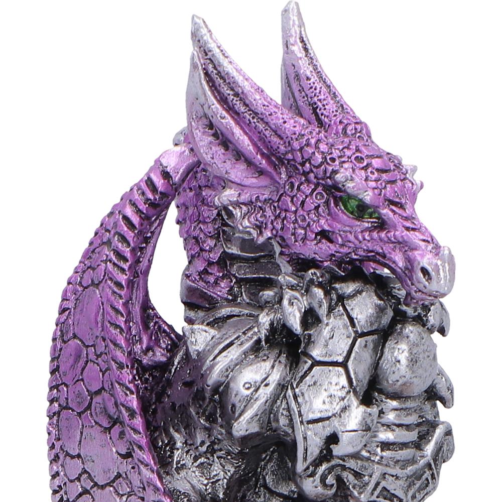 Purple Nemesis Now Hoard Protector Box, 13.8cm, with intricate design, used for storing small collectibles or treasures.