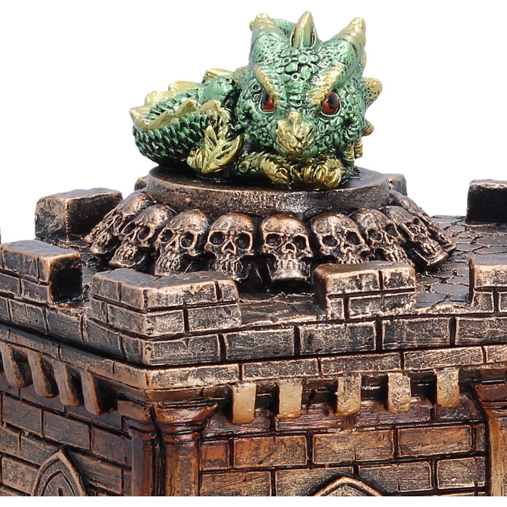 Nemesis Now Warden of the Crypt box, 12.5cm decorative storage box with gothic design and detailed crypt imagery.