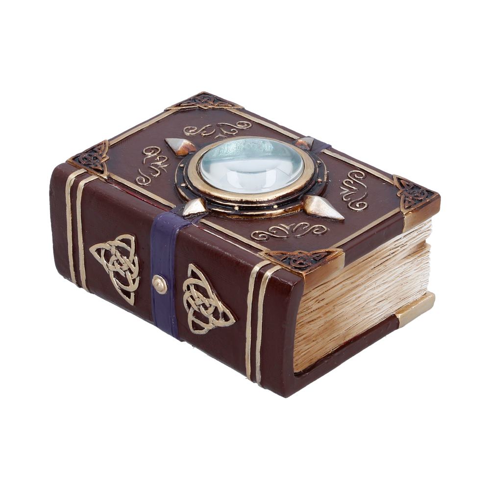 Nemesis Now Hidden Hoard Box, a small 6.4cm decorative storage box with intricate design and antique finish.