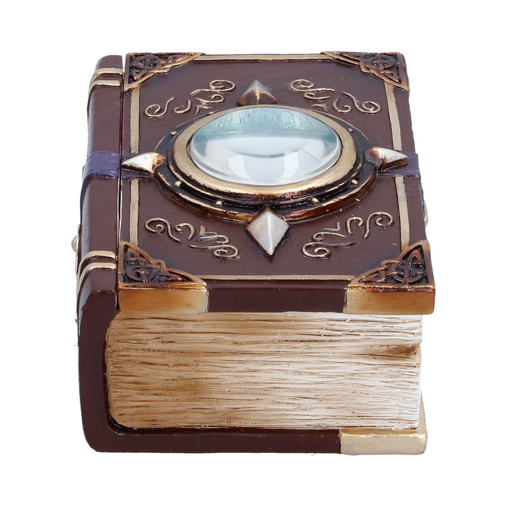 Nemesis Now Hidden Hoard Box, small 6.4cm decorative storage box with intricate design and antique finish.