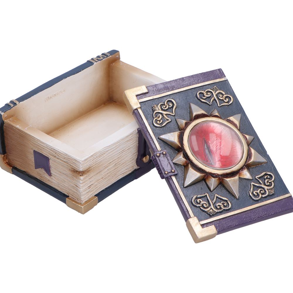 Nemesis Now Watchers Wealth Box, a decorative jewelry or keepsake box with intricate design, measuring 6.4cm in size.