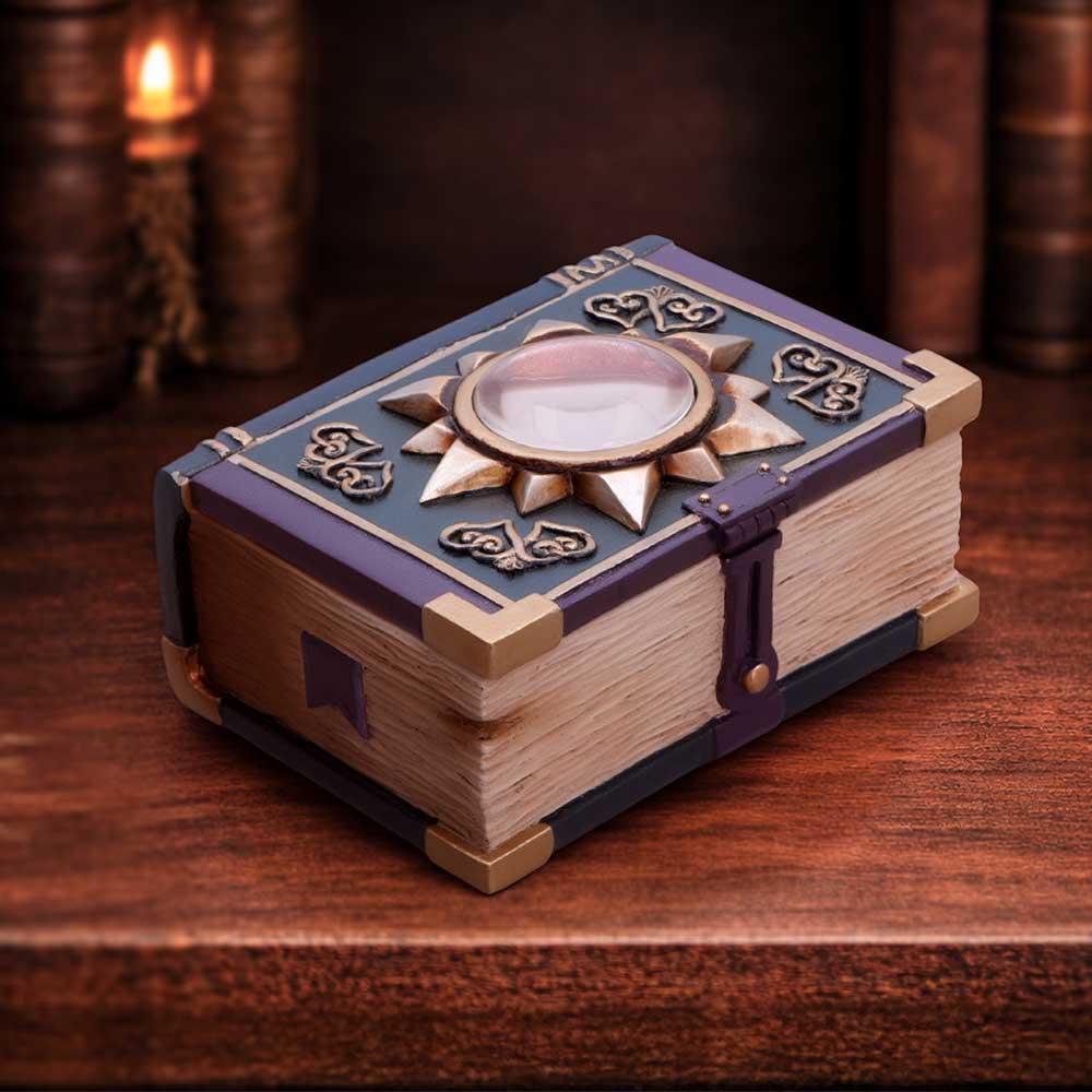 Nemesis Now Watchers Wealth Box, 6.4cm decorative box with intricate design, ideal for storing small valuables or collectibles.