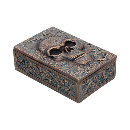 Nemesis Now Treasured Remains Box, 5.6cm, small decorative storage box with intricate design and detailed craftsmanship.