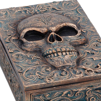 Nemesis Now Treasured Remains Box, 5.6cm, a detailed decorative collectible box with intricate design and dark, mystical themes.