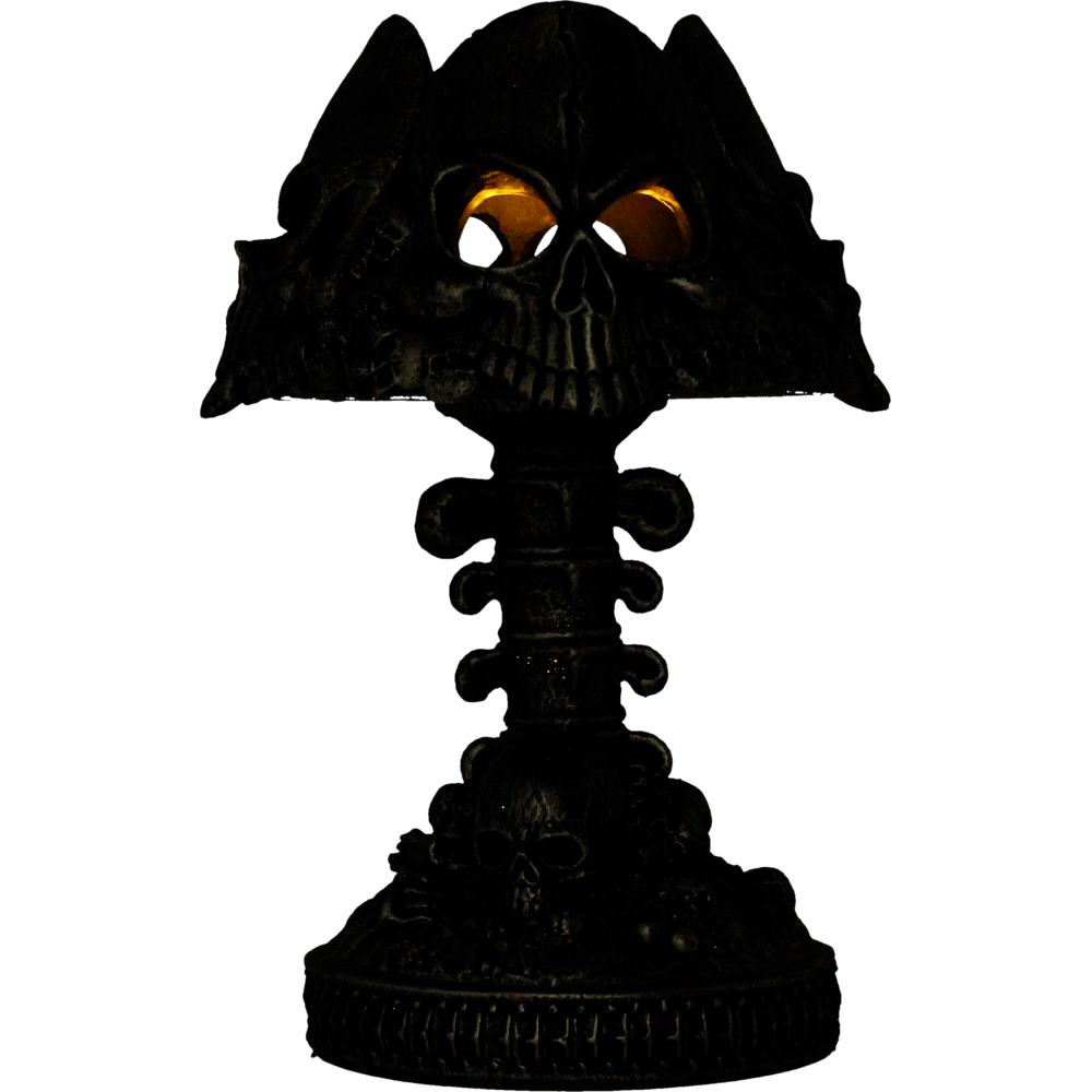 Nemesis Now Last Light Lamp, 22.6cm decorative lamp with intricate design, ideal for ambient lighting and home decor.