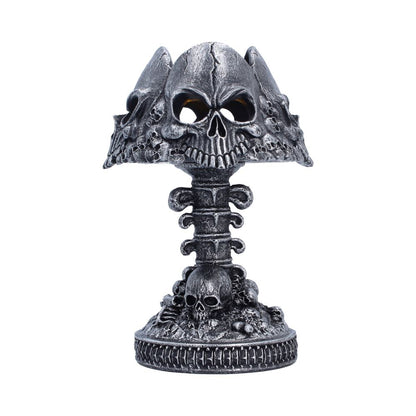 Nemesis Now Last Light Lamp, 22.6cm decorative lamp with intricate design, featuring a dark, mystical appearance.