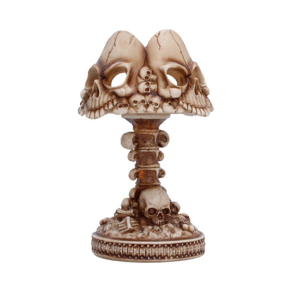 Nemesis Now Last Light Lamp, 22.6cm tall, decorative ceramic lamp with intricate design, ideal for ambient lighting.