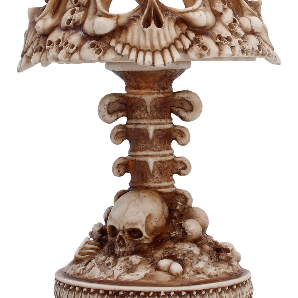 Nemesis Now Last Light Lamp, 22.6cm decorative lamp with intricate design, ideal for adding ambiance to a room.