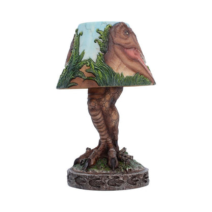 Nemesis Now Tyrannosaurus Rex lamp, 23cm tall, featuring a detailed T-Rex sculpture with LED lighting for a striking display.