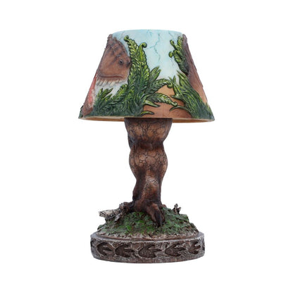Nemesis Now Tyrannosaurus Rex lamp, 23cm tall, featuring a detailed T-Rex design with a glowing light element for a striking room decor piece.