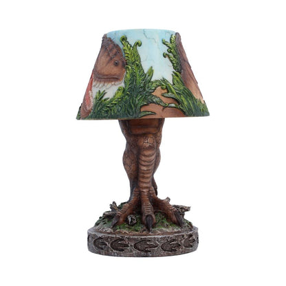 Nemesis Now T. Rex lamp, 23cm tall, featuring a detailed Tyrannosaurus Rex design with a glowing light effect.