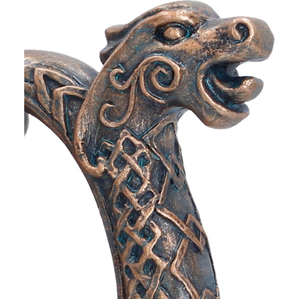 Small Til Valhalla tankard by Nemesis Now, 11.7cm ceramic mug with Norse design and detailed Viking-inspired artwork.