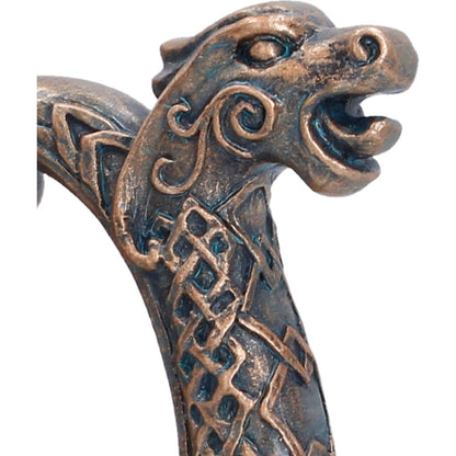 Small Til Valhalla tankard by Nemesis Now, 11.7cm ceramic mug with Norse design and detailed Viking-inspired artwork.