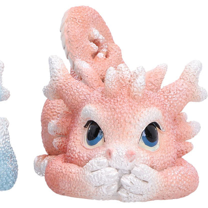 Three Wise Coralscale Dragonlings 5.8cm