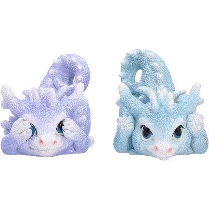 Three Wise Coralscale Dragonlings 5.8cm